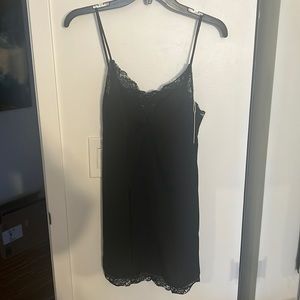 Frankie’s Black Slip Dress